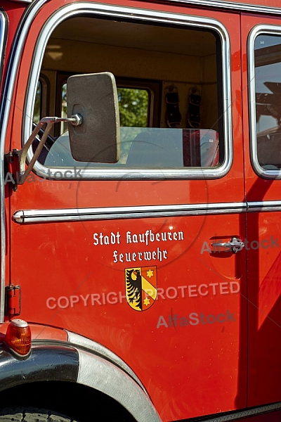 2015-08-08+09 Oldtimertreffen am Feuerwehrhaus Seeg, Bavaria, Germany,  Fire apparatus