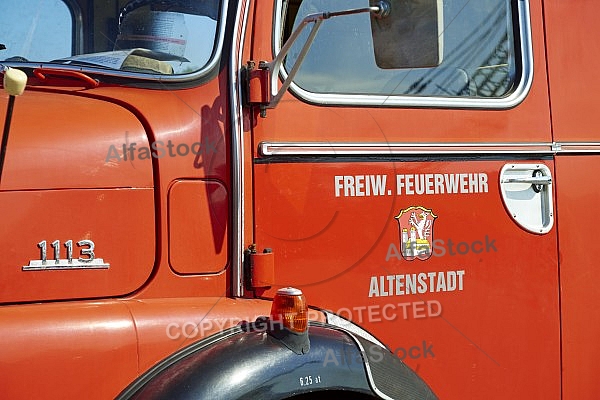 2015-08-08+09 Oldtimertreffen am Feuerwehrhaus Seeg, Bavaria, Germany,  Fire apparatus