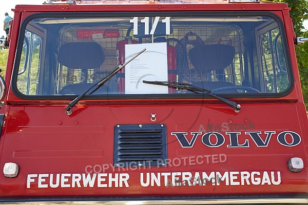 2015-08-08+09 Oldtimertreffen am Feuerwehrhaus Seeg, Bavaria, Germany,  Fire apparatus