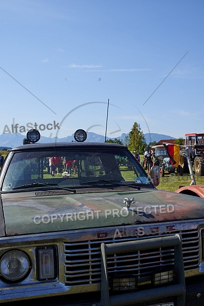 2015-08-08+09 Oldtimertreffen am Feuerwehrhaus Seeg, Bavaria, Germany,  Fire apparatus