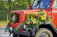 2015-08-08+09 Oldtimertreffen am Feuerwehrhaus Seeg, Bavaria, Germany,  Fire apparatus