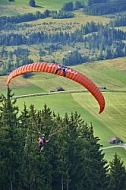 2015-08-24 Paragliding, Takeoff from a ramp, Tegelberg, Schwangau, Germany