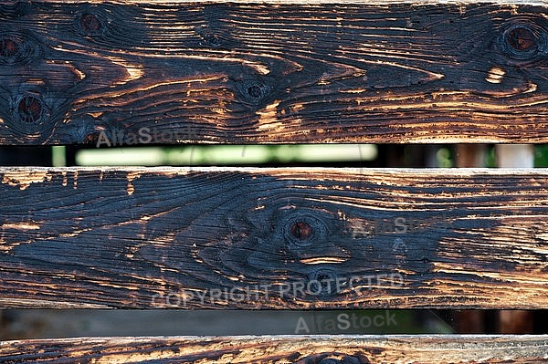 Background. Wooden fence.