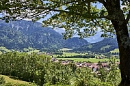 Bad Hindelang in Bavaria in Germany