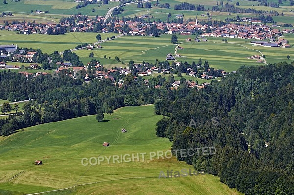 Buchenberg in Buching, Buchenberg Alm, Allgäu, Bavaria, Germany