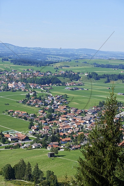 Buchenberg in Buching, Buchenberg Alm, Allgäu, Bavaria, Germany