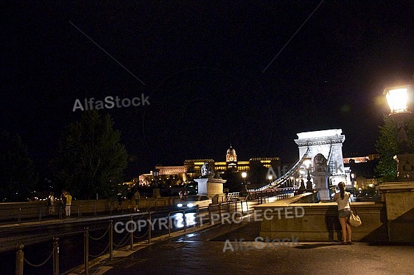 Budapest by night, Hungary