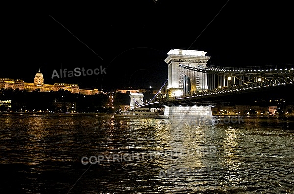 Budapest by night, Hungary