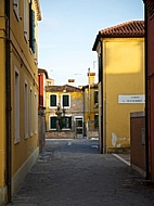 Burano in the Venetian Lagoon, Italy