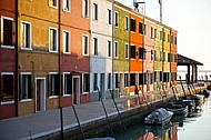 Burano in the Venetian Lagoon, Italy