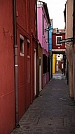 Burano in the Venetian Lagoon, Italy