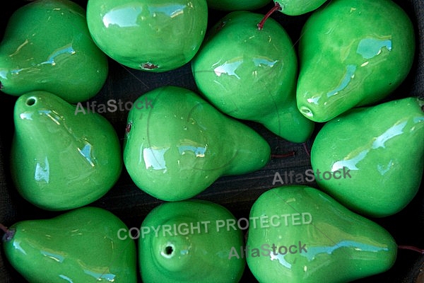 Ceramic fruit