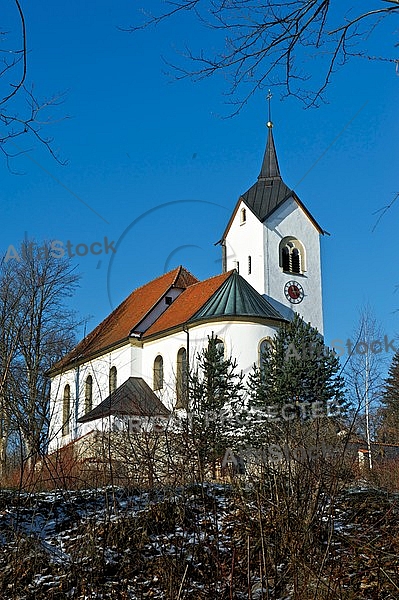 Church at Lake Weißensee, Germany