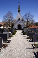 Church, Roßhaupten, Rosshaupten, Ostallgäu in Bavaria in Germany.