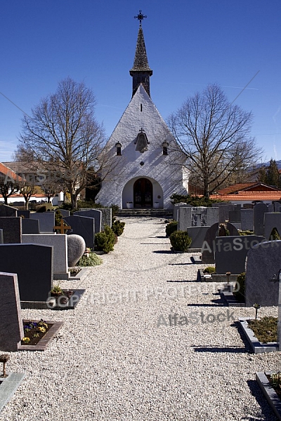 Church, Roßhaupten, Rosshaupten, Ostallgäu in Bavaria in Germany.