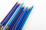 Cobalt dark Aquarell coloured pencil