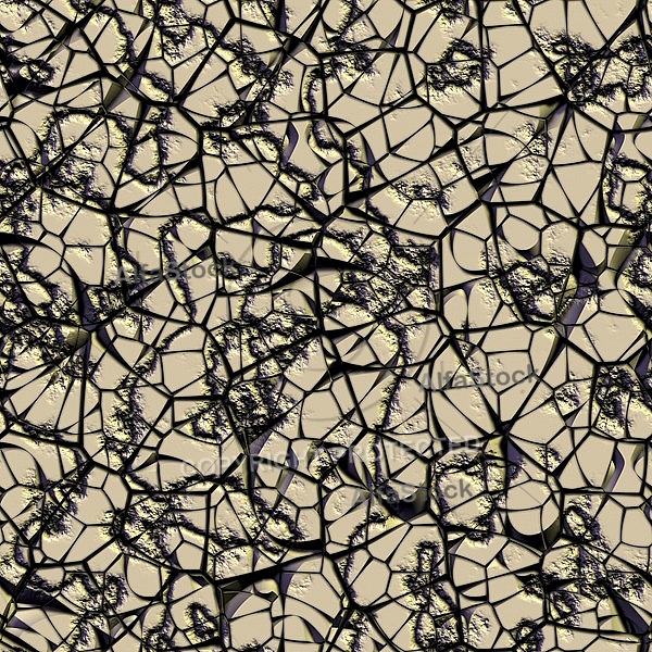 Cracked and fragmented texture background