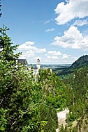 Famous Neuschwanstein Castle in Schwangau, Germany