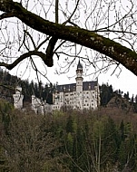 Famous Neuschwanstein Castle in Schwangau, Germany