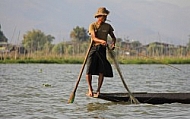 Fishing on Inle Lake 