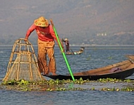 Fishing on Inle Lake 