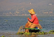 Fishing on Inle Lake 