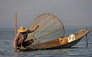 Fishing on Inle Lake 