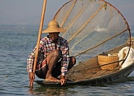 Fishing on Inle Lake 