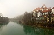 Fog over the River Lec, Germanyh