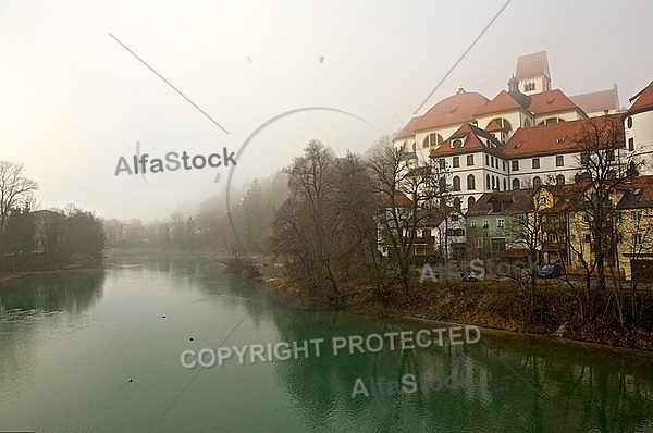 Fog over the River Lec, Germanyh