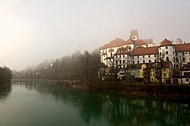 Fog over the River Lech, Germany