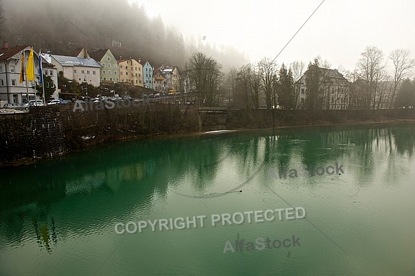 Fog over the River Lech, Germany
