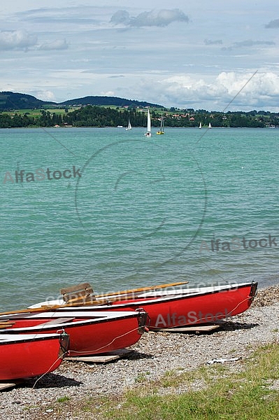 Forggensee, Bavaria, Germany