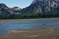 Forggensee, Tegelberg, Neuschwanstein in Bayern in Germany