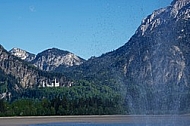 Forggensee, Tegelberg, Neuschwanstein in Bayern in Germany