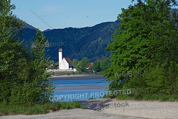 Forggensee, Tegelberg, Neuschwanstein in Bayern in Germany