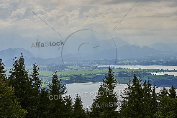 Forggensee, Tegelberg, Schwangau in Bayern in Germany