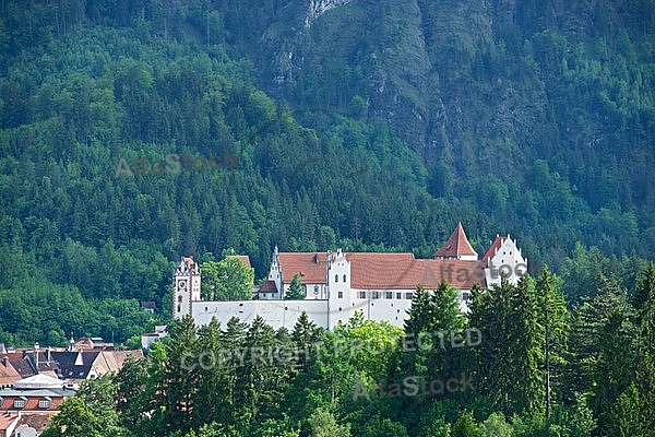 Füssen - Old town in Bavaria, Germany