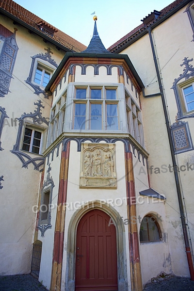 Füssen - Old town in Bavaria, Germany