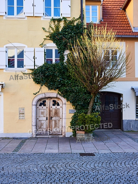 Füssen - Old town in Bavaria, Germany