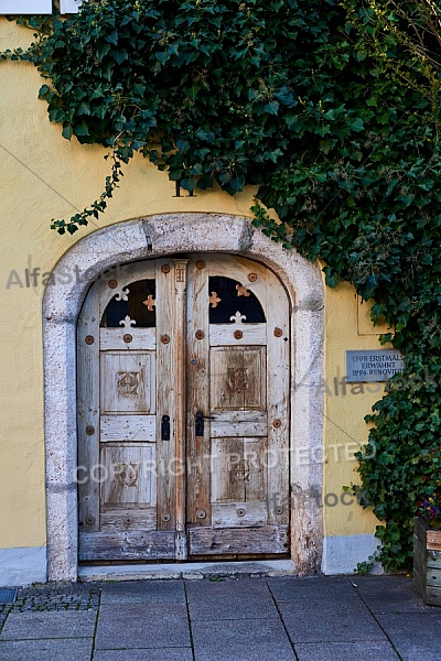 Füssen - Old town in Bavaria, Germany