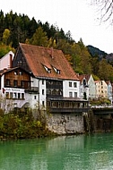 Füssen - Old town in Bavaria