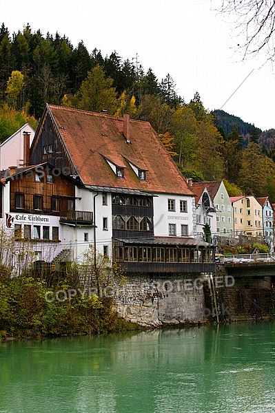 Füssen - Old town in Bavaria