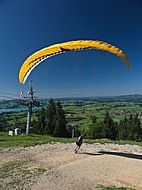 Gliding in The Alps
