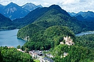 Hohenschwangau, Neuschwanstein, Bavaria, Germany