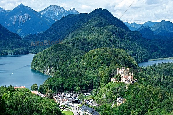 Hohenschwangau, Neuschwanstein, Bavaria, Germany