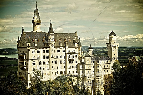 Hohenschwangau, Neuschwanstein, Bavaria, Germany