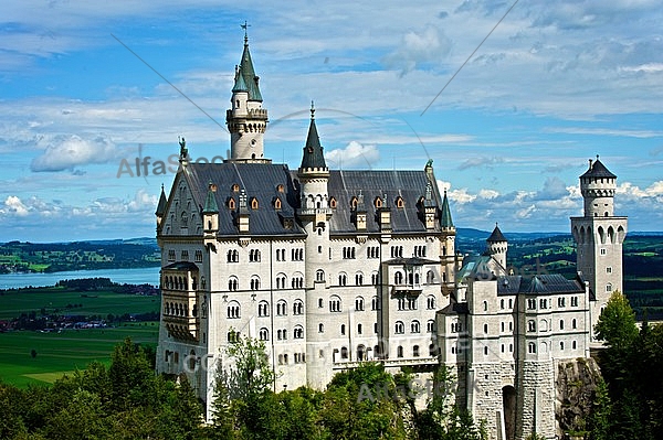 Hohenschwangau, Neuschwanstein, Bavaria, Germany