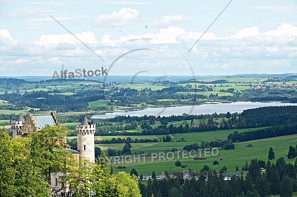 Hohenschwangau, Neuschwanstein, Bavaria, Germany