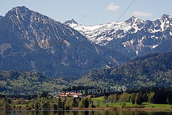 Hopfensee in Bavaria, Germany